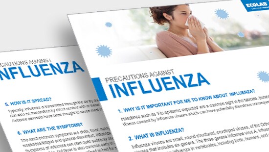 Image of Ecolab's Seasonal Flu FAQ