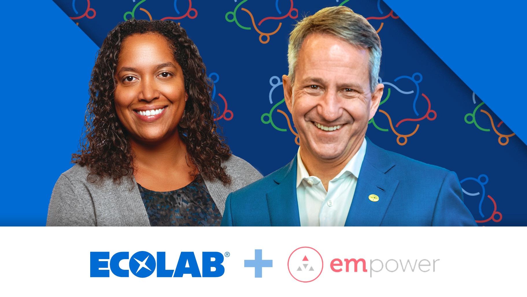 Prezes i dyrektor generalny Ecolab Christophe Beck oraz dyrektor ds. marketingu Gail Peterson na liście INvolve 2023 Empower Role Model ​​​​​​​