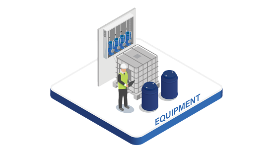 Illustration displaying equipment
