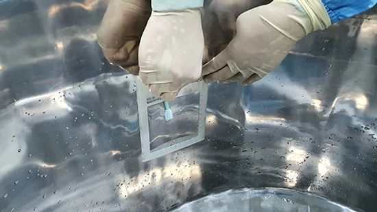 Performing manufacturing equipment cleaning validation